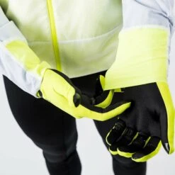 Gore Wear Men's Drive Jacket - White/Neon Yellow -Keen Wear Shop 100843 0108 6