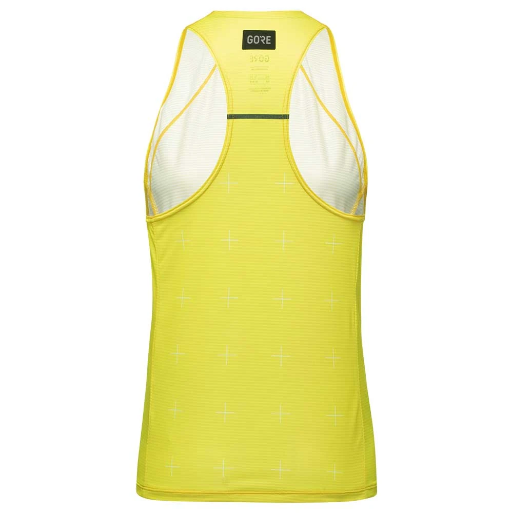Gore Wear Women's Contest Daily Singlet - Washed Neon Yellow 2 Gore Wear Women's Contest Daily Singlet - Washed Neon Yellow - Image 2