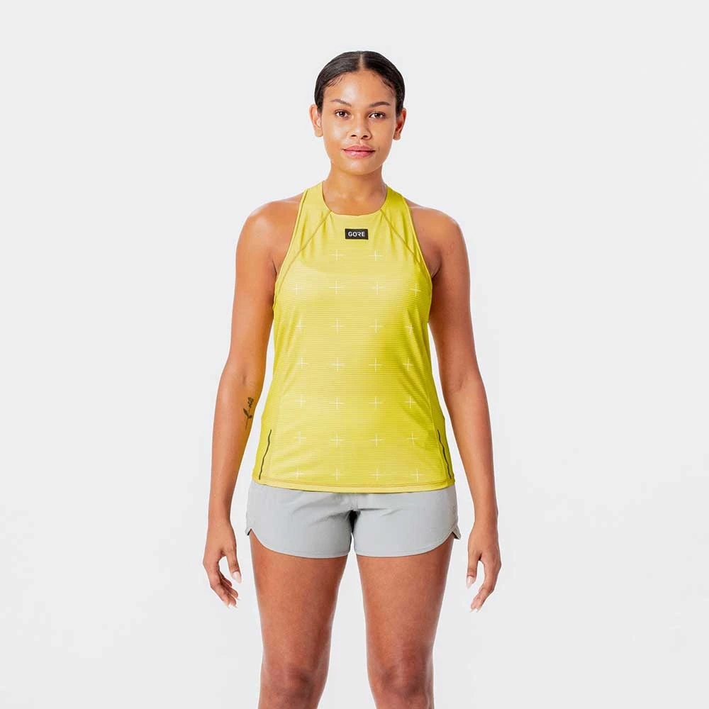 Gore Wear Women's Contest Daily Singlet - Washed Neon Yellow 3 Gore Wear Women's Contest Daily Singlet - Washed Neon Yellow - Image 3