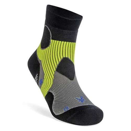 Balega Unisex Support Socks - Light Grey/Black 2 Balega Unisex Support Socks - Light Grey/Black - Image 2