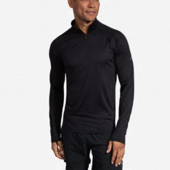 BROOKS Men's Dash 1/2 Zip Top - Black -Keen Wear Shop 211298 001 ma Dash Half Zip
