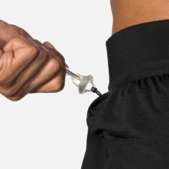 BROOKS Men's Sherpa Split Short 3in - Black -Keen Wear Shop 211329 001 D3 Sherpa 3in Split Short