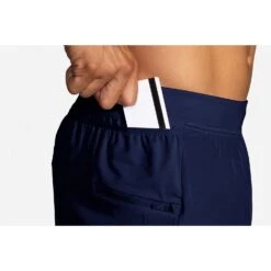 BROOKS Men's Sherpa 7" 2-In-1 Short - Navy -Keen Wear Shop 211333 451 D3 Sherpa 7in 2in1 Short