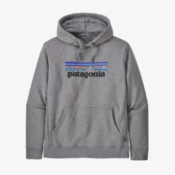 Patagonia Men's P-6 Logo Uprisal Hoody - Gravel Heather