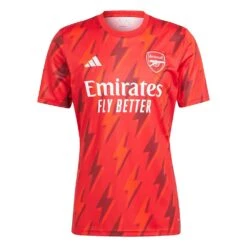 ADIDAS Men's Arsenal FC Pre-Match Jersey - Better Scarlet