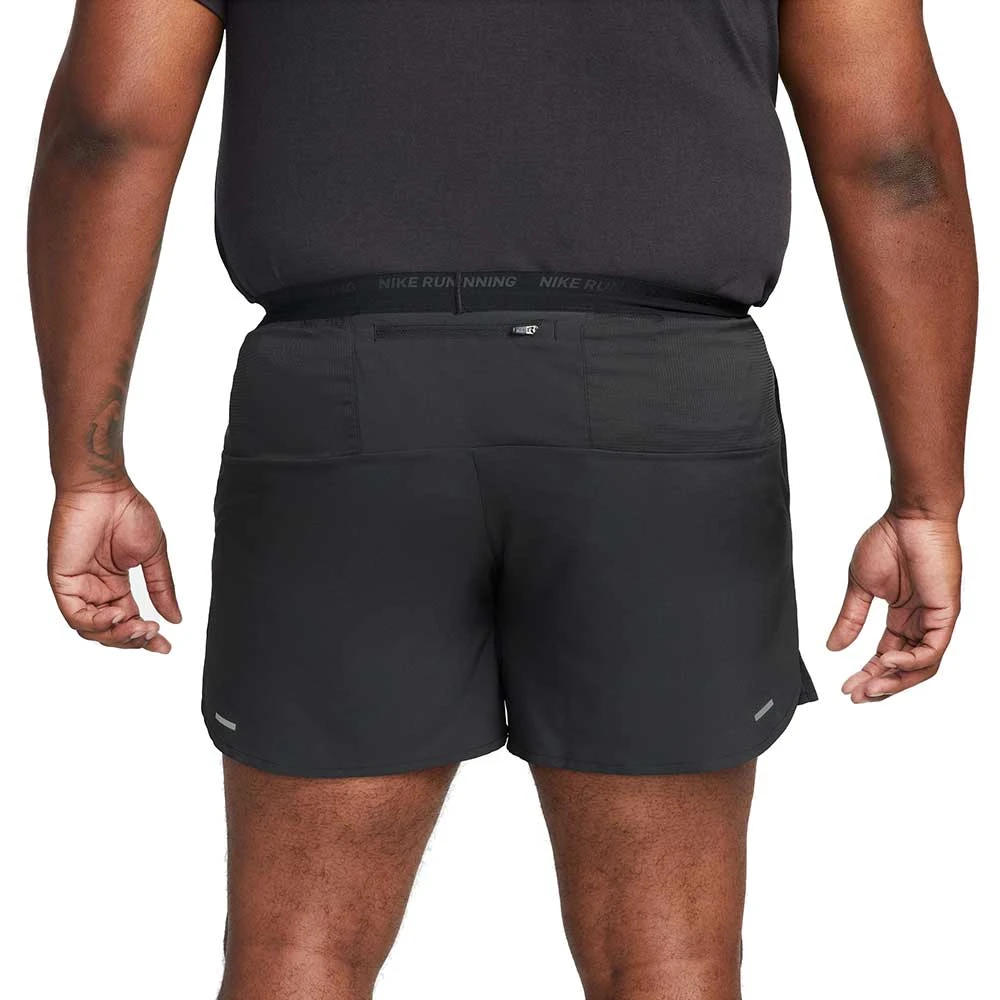 Men's Nike Dri-FIT Stride 5in Short - Black 3 Men's Nike Dri-FIT Stride 5in Short - Black - Image 3