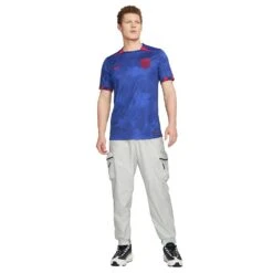 Men's USMNT 2023 Stadium Away Nike Dri-FIT Soccer Jersey - Hyper Royal/Loyal Blue/Speed Red/Speed Red -Keen Wear Shop AURORA DR3971 405 PHSYM007 2000