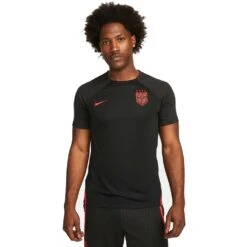 Nike Men's USA DF Strike SS Top - Black/Speed Red