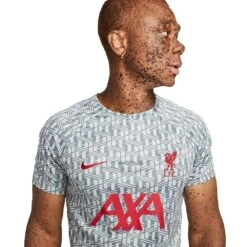 Nike Men's Liverpool FC Prematch Short Sleeve - Wolf Grey/Tough Red 7 Nike Men's Liverpool FC Prematch Short Sleeve - Wolf Grey/Tough Red -Keen Wear Shop AURORA DR4904 013 PHSYM001 2000