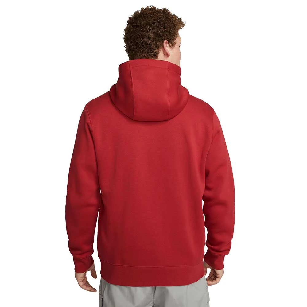 Nike Men's Liverpool FC Club Fleece - Gym Red/White 2 Nike Men's Liverpool FC Club Fleece - Gym Red/White - Image 2
