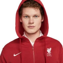Nike Men's Liverpool FC Club Fleece - Gym Red/White 6 Nike Men's Liverpool FC Club Fleece - Gym Red/White -Keen Wear Shop AURORA DV4581 687 PHSYM001 2000