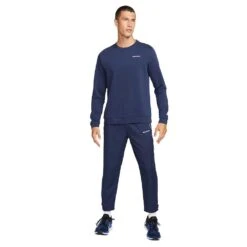 Men's Nike Challenger Track Club Dri-FIT Running Pants- Midnight Navy/Summit White/Summit White