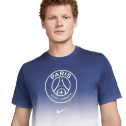 Men's Paris Saint-Germain Nike Soccer T-Shirt - White/Midnight Navy/University Red/White -Keen Wear Shop AURORA FJ1709 100 PHSYM001 2000