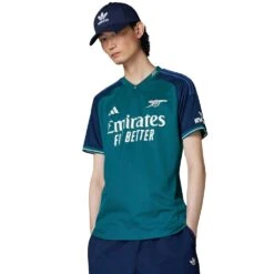 ADIDAS Men's AFC 3rd Jersey - Rich Green / Collegiate Navy -Keen Wear Shop Arsenal 23 24 Third Jersey Green HR6935 HM1