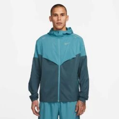 Men's Nike Repel UV Windrunner Jacket - Mineral Teal