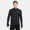 Men's Nike Therma-FIT Repel Element 1/2-Zip Running Top - Black/Reflective Silver