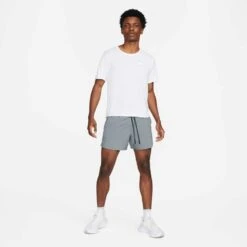 Nike Men's Stride 5in Brief-Lined Short - Smoke Grey -Keen Wear Shop DM4755 084 PHSYM004 1