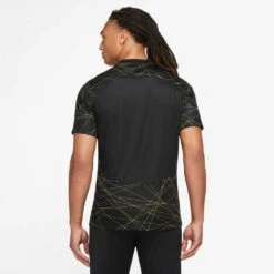 Nike Men's Paris Saint-Germain 2023/24 Stadium Fourth Jersey - Black/Tour Yellow -Keen Wear Shop DR3969 011 PHSBM001