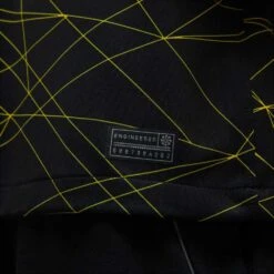 Nike Men's Paris Saint-Germain 2023/24 Stadium Fourth Jersey - Black/Tour Yellow -Keen Wear Shop DR3969 011 PHSYM003