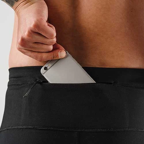 Men's Pocket Tightz Fleece - Black 9 Men's Pocket Tightz Fleece - Black - Image 9