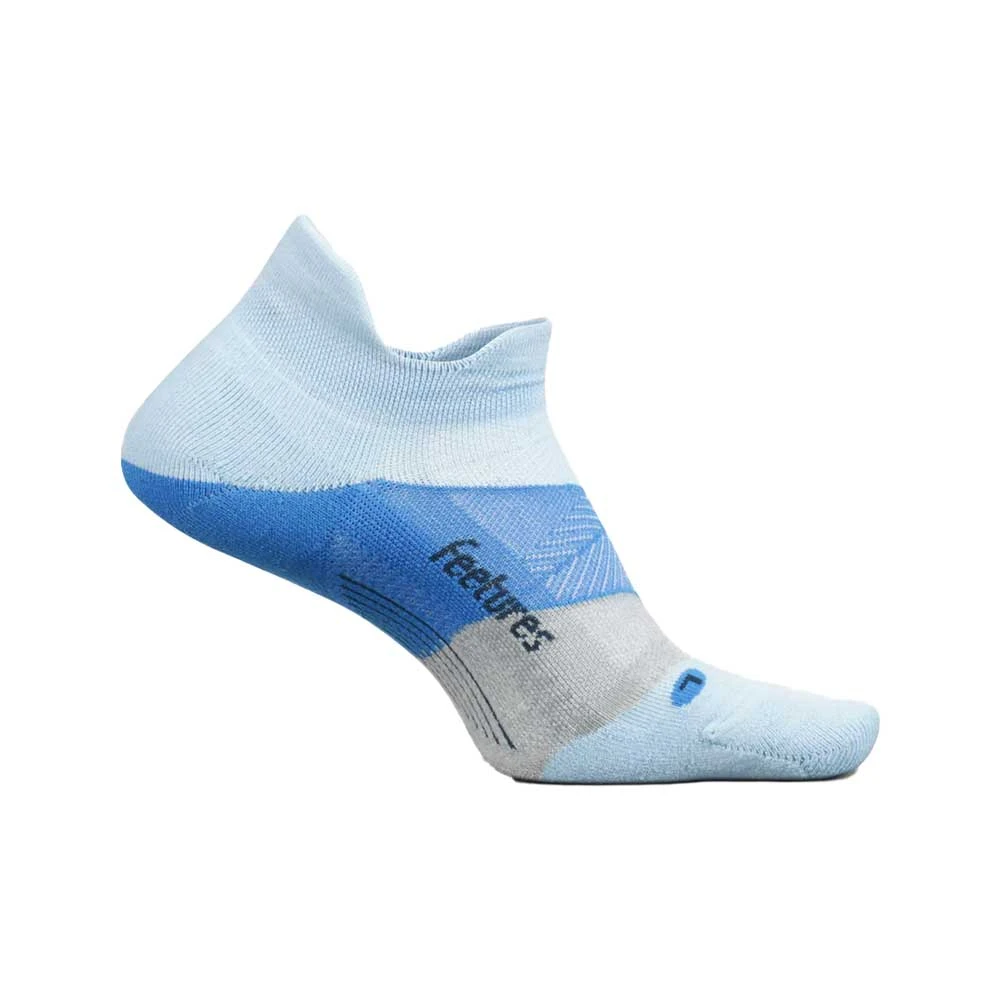 Feetures Unisex Elite Light Cushion No Show Tab Socks - Big Sky Blue 1 Feetures Unisex Elite Light Cushion No Show Tab Socks - Big Sky Blue