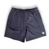 Men's Utility Tech 7" Run Short 2-in-1 - Black/Black Woven Gazelle Patch