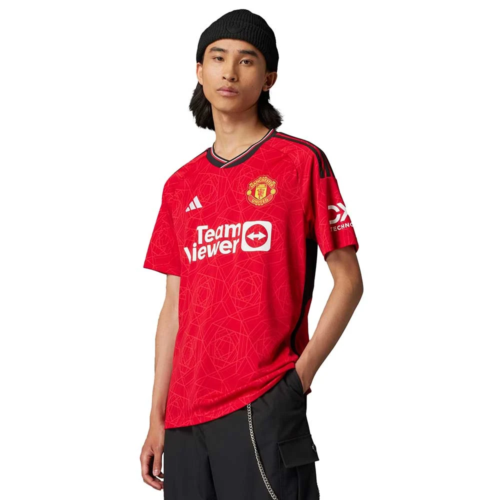 ADIDAS Men's MUFC Home Jersey - Tmcord 3 ADIDAS Men's MUFC Home Jersey - Tmcord - Image 3