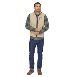 Patagonia Men's Retro Pile Vest - El Cap Khaki -Keen Wear Shop POS WBF19 22821 ELKH OM3