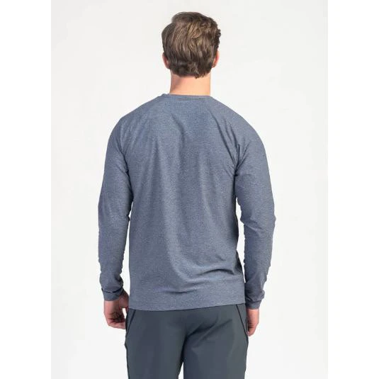 Men's Reign Long Sleeve Top - Light Grey Heather 2 Men's Reign Long Sleeve Top - Light Grey Heather - Image 2