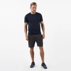 Vuori Men's Ponto Short - Charcoal Heather -Keen Wear Shop V344HCC 1 display