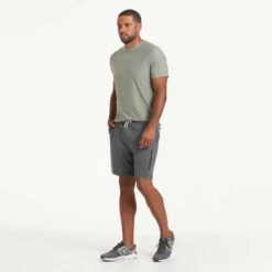 Vuori Men's Sunday Performance Short - Charcoal Heather 9 Vuori Men's Sunday Performance Short - Charcoal Heather -Keen Wear Shop V381HCC 0689 1200x crop center jpg