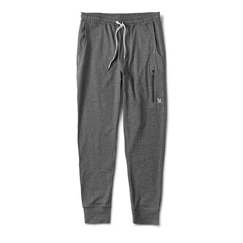 Vuori Men's Sunday Performance Jogger - Charcoal Heather 1 Vuori Men's Sunday Performance Jogger - Charcoal Heather
