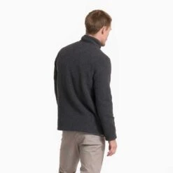 Vuori Men's Idyllwild Sherpa Jacket - Charcoal -Keen Wear Shop V543CCL 1054 1200x crop center jpg