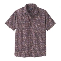 Patagonia Men's Back Step Shirt - Intertwined Hands: Evening Mauve