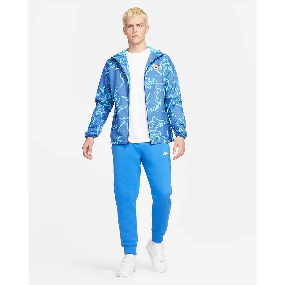 Nike Men's Chelsea AFW Soccer Jacket - Rush Blue/Chlorine Blue 1 Nike Men's Chelsea AFW Soccer Jacket - Rush Blue/Chlorine Blue