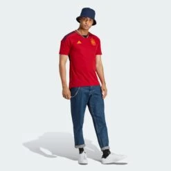 ADIDAS Men's Spain 2022 Home Jersey - Team Powder Red -Keen Wear Shop d42f19480dd04285a98faea6010e9640 9366