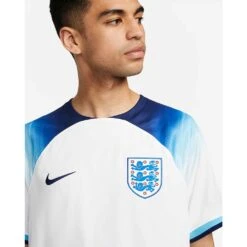 Nike Men's England 2022/23 Dri-FIT Home Stadium Jersey - White/Blue Fury -Keen Wear Shop england 2022 23 stadium home dri fit football shirt KJZJnQ