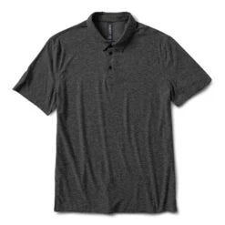 Vuori Men's Strato Tech Polo - Charcoal Heather