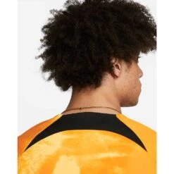 Men's Nike Netherlands 2022/23 DF Stadium Home Jersey - Laser Orange/Black -Keen Wear Shop netherlands 2022 23 stadium home mens dri fit soccer jersey bhRJHF 1