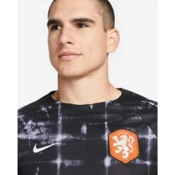 Men's Nike Netherlands DF PM Top - Black/Black -Keen Wear Shop netherlands mens dri fit pre match soccer top 9QSlWW 1