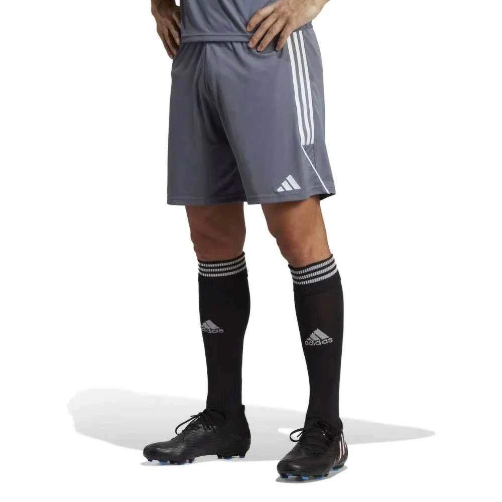 ADIDAS Men's Tiro 23 Short - Team Onix/White 4 ADIDAS Men's Tiro 23 Short - Team Onix/White - Image 4