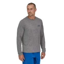 Patagonia Men's Long Sleeved Cap Cool Daily Graphic Shirt - '73 Skyline: Feather Grey 9 Patagonia Men's Long Sleeved Cap Cool Daily Graphic Shirt - '73 Skyline: Feather Grey -Keen Wear Shop webimage 10681BB2 C546 4242 A9BF25ADED03578F