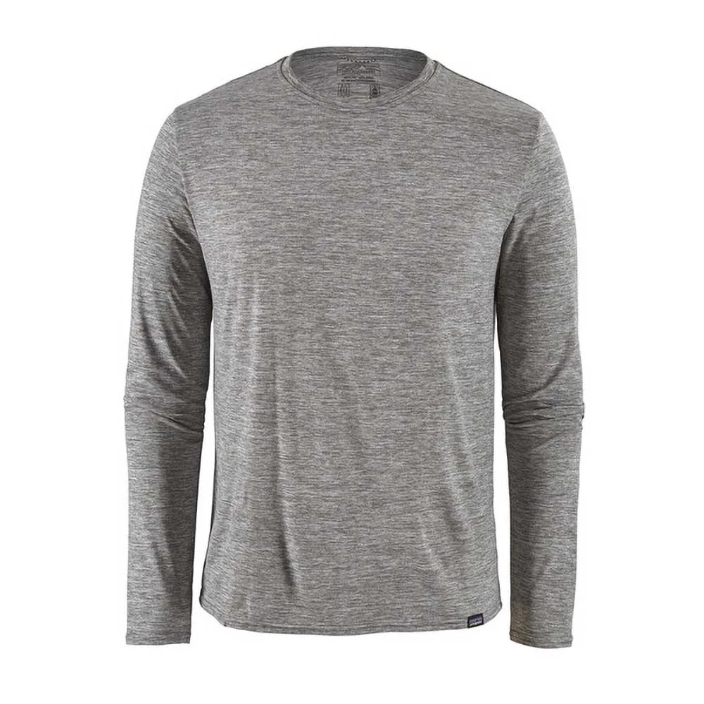 Patagonia Men's Long-Sleeved Capilene Cool Daily Shirt - Feather Grey 1 Patagonia Men's Long-Sleeved Capilene Cool Daily Shirt - Feather Grey