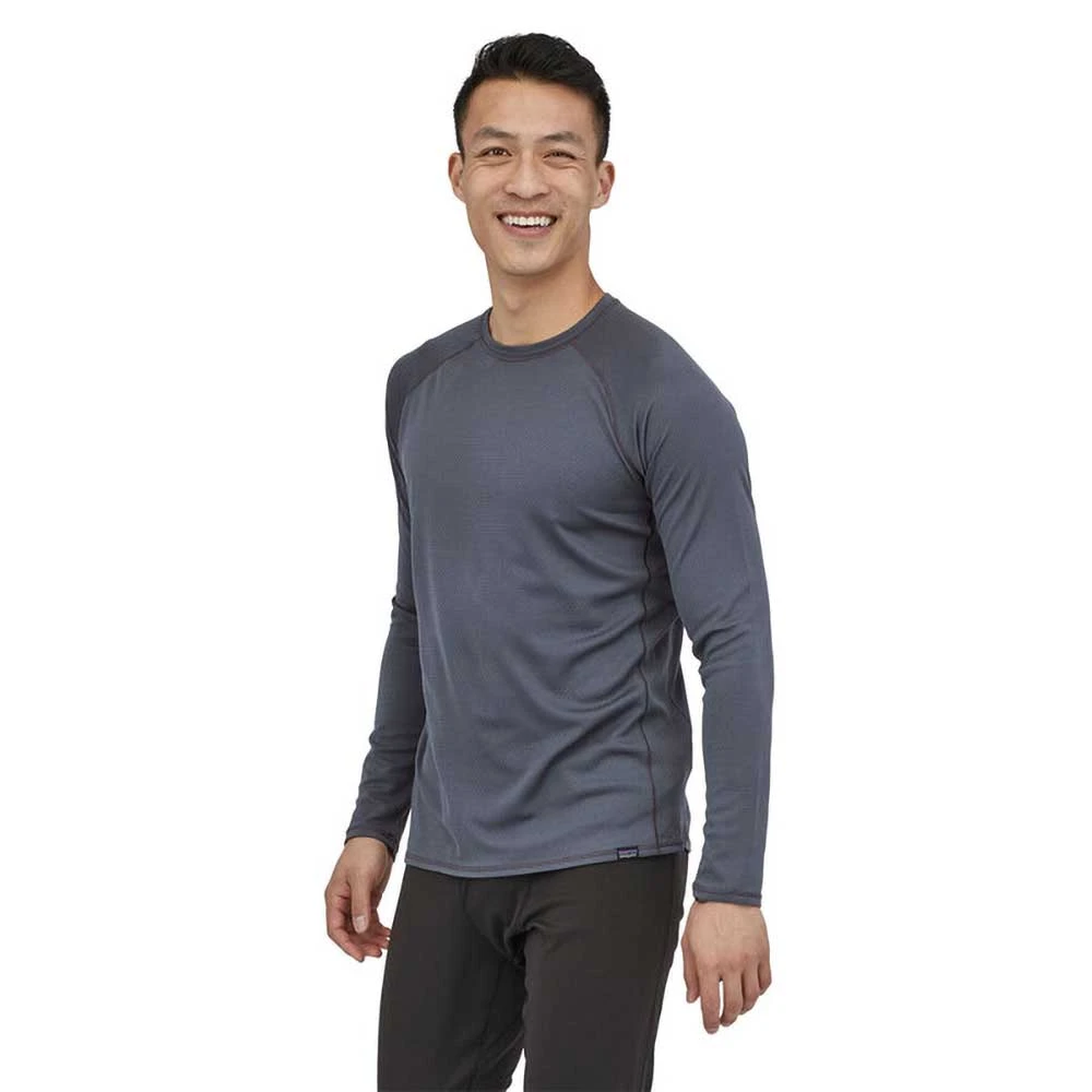 Patagonia Men's Capilene Midweight Crew - Smolder Blue 2 Patagonia Men's Capilene Midweight Crew - Smolder Blue - Image 2